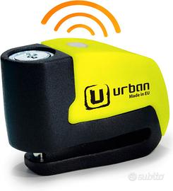 URBAN UR6 Bloccadisco Moto Allarme Hi-Tech 120db O