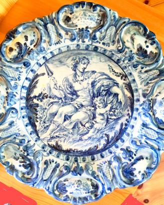 piatto ceramica Albisola 