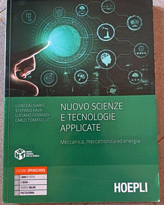 Libro scienze e tecnologie applicate mai usato