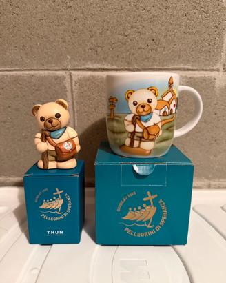 Thun teddy pellegrino giubileo tazza 2025