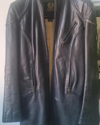 Cappottino in pelle Belstaff donna
