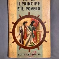 Libro Il principe e il Povero, 1956, vintage