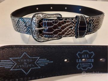 Cinghie Western in Pelle