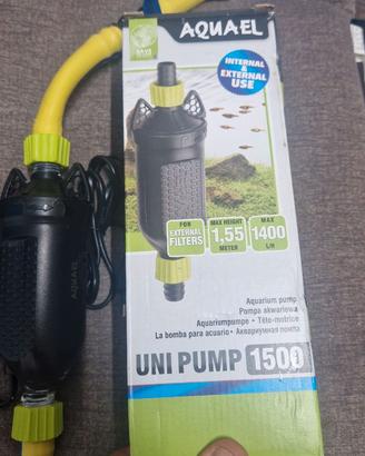 2 pompa acquario unipump 1500