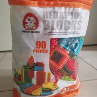 HEDGEHOG BLOCKS - Sacca 90 pz. Costruzioni a Petti
