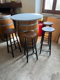 Tavolo con 4 sedie fai da te