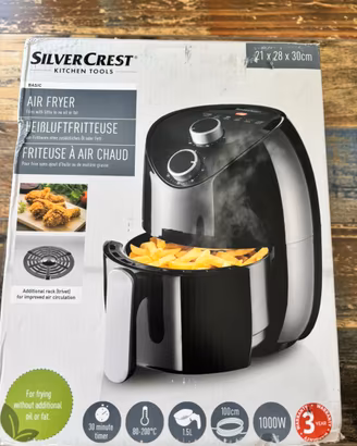 Friggitrice ad aria silvercrest