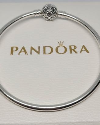 Bracciale Rigido Pandora Chiusura Decorata 