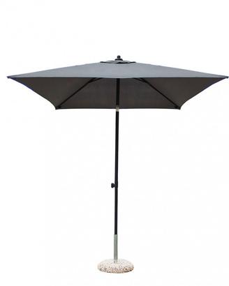 Ombrellone da Giardino 2x2 m in Alluminio Tortora