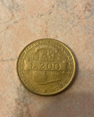 200lire 1996 da collezione