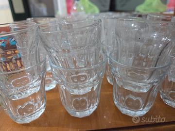 50 bicchieri in vetro