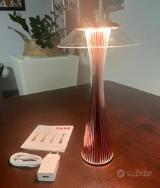 Lampada Kartell - Space - colore rosso , a Led