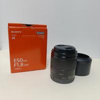 Sony SEL50F18 OSS E-mount mirrorless APS-C