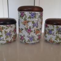 barattoli vintage Pozzi-Gallarate