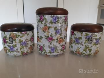 barattoli vintage Pozzi-Gallarate