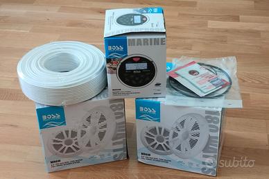 Kit stereo Boss Marine bluetooth