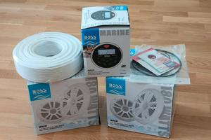 Kit stereo Boss Marine bluetooth