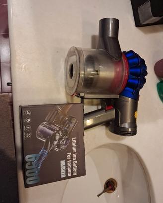 dyson v7 funzionante +batteria nuova compatibile