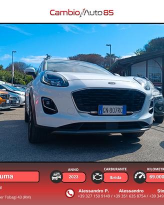Ford Puma 1.0 EcoBoost Hybrid 125 CV S&S Titanium 