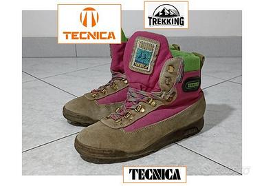 Scarponi Trekking TECNICA Vintage 80 Gore-Tex n.39