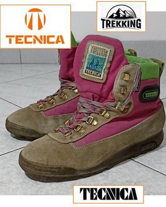 Scarponi Trekking TECNICA Vintage 80 Gore-Tex n.39