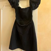 Abito corto zara nero