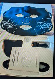 Maschera viso professionale led in silicone Antiag