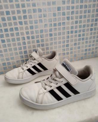 Adidas pelle bianca 35 le Grand Court Lifestyle