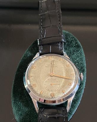 Rolex shock resisting anni 40 acciaio