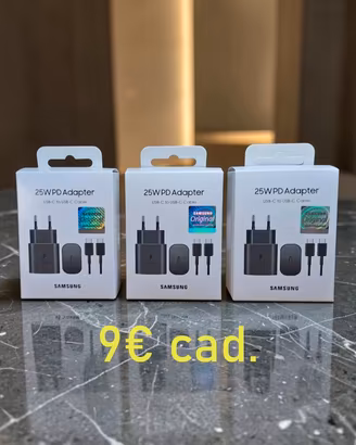 Caricabatterie Samsung Originale  25W - SINGOLO