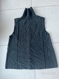 Dolcevita Zara, senza maniche, tg M, in maglina