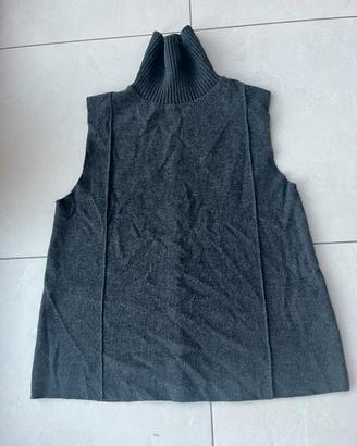 Dolcevita Zara, senza maniche, tg M, in maglina