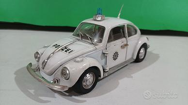 polistil 1/25 volkwagen maggiolino polizei