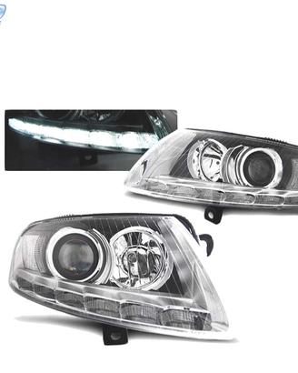 FARI AUDI A6 C6 04-08 DRL XENON CROMATO