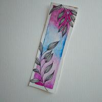 segnalibro dipinto a mano 