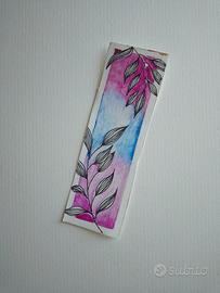 segnalibro dipinto a mano 