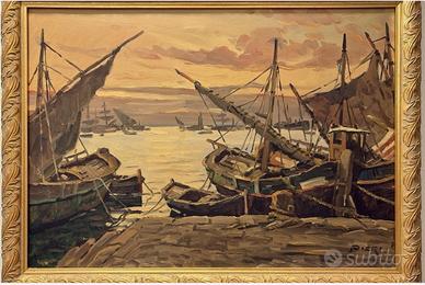 Quadro Francesco Maria Pieri – “Barche a Vela”