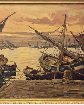 Quadro Francesco Maria Pieri – “Barche a Vela”