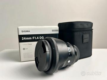OBIETTIVO SIGMA 24mm f/1.4 DG SERIE ART