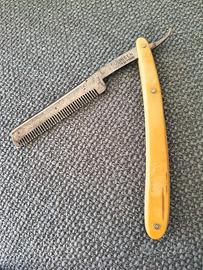 Rasoio a pettine vintage 
