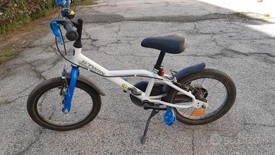 Bici 16" bimbo 3-6 anni