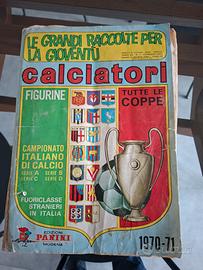 Album figurine Calciatori Panini 1970/71 da rec