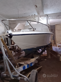 Barca in vetro resina