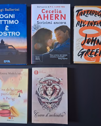 libri adolescenti -  romanzi rosa e narrativa