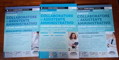 Libri concorso Assistente amministrativo asl
