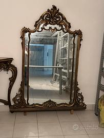 Consolle con specchiera