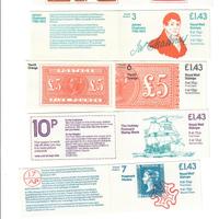 Libretti gran Bretagna decimali 1982
