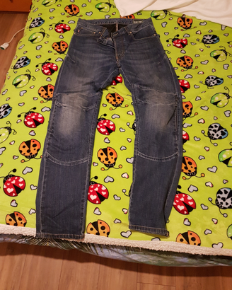 Pantaloni jeans moto