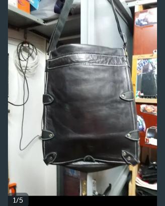 borsa tracolla in pelle