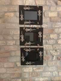 Cornice tripla in stile etnico